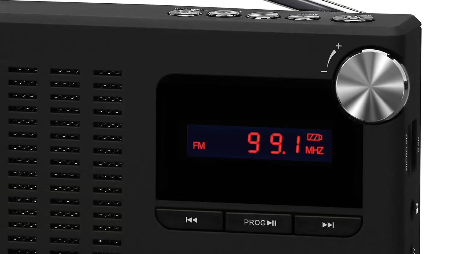pohľad na prenosn&eacute; r&aacute;dio SENCOR SRD 2215 PLL FM