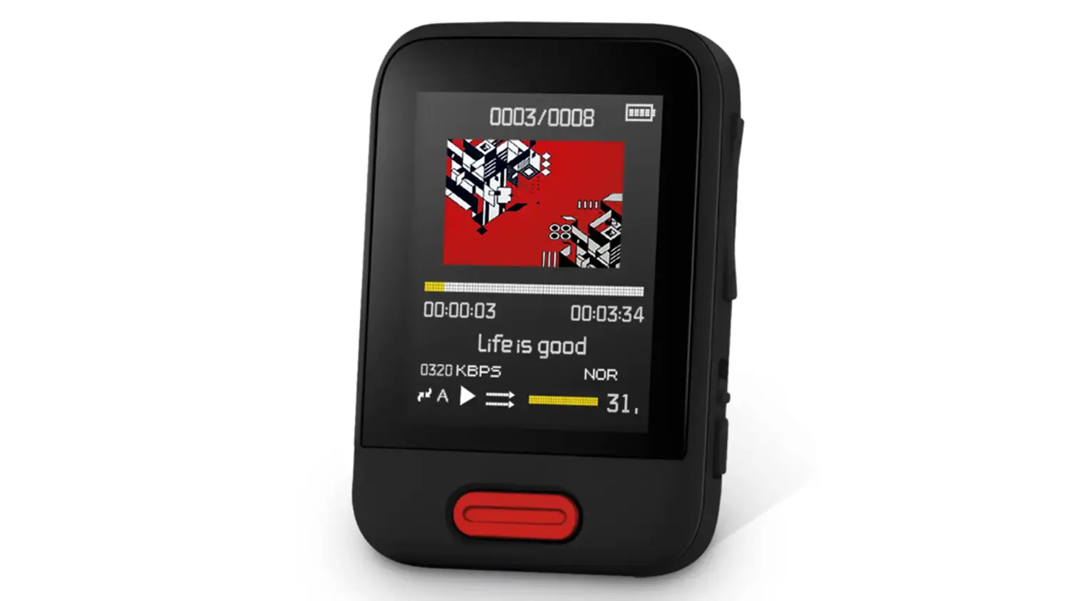 Sl&uacute;chadl&aacute; dod&aacute;van&eacute; s prehr&aacute;vačom MP3/MP4 Sencor SFP 7716 BK.&ldquo;