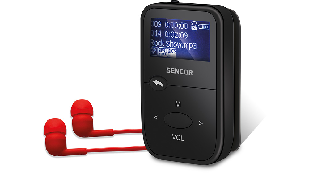 MP3 přehr&aacute;vač Sencor SFP 4408 BK