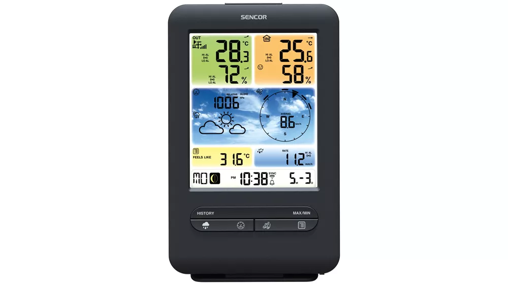 Profesionální meteostanice SENCOR SWS 9898 WiFi