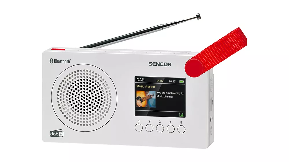 Digit&aacute;ln&iacute; r&aacute;dio DAB+ SENCOR SRD 7757WH