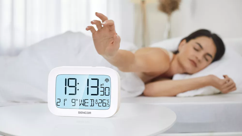 Hodiny s budíkem Sencor SDC 2200