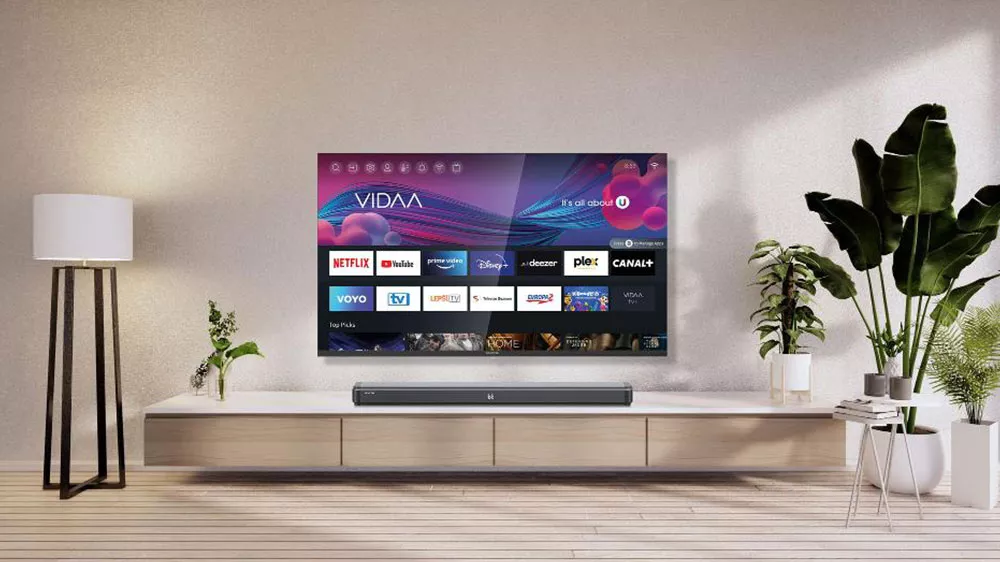 2.1CH Soundbar s vestavěnými subwoofery Sencor SSB 4450BS