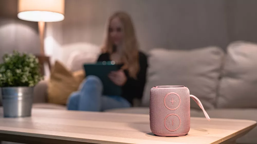 Bezdrátový reproduktor SENCOR SIRIUS 2 MICRO ROSE