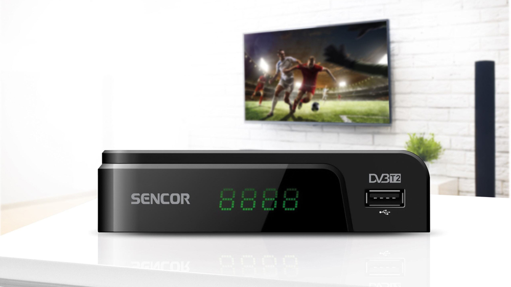 DVB-T přijímač Sencor SDB 524T H.265