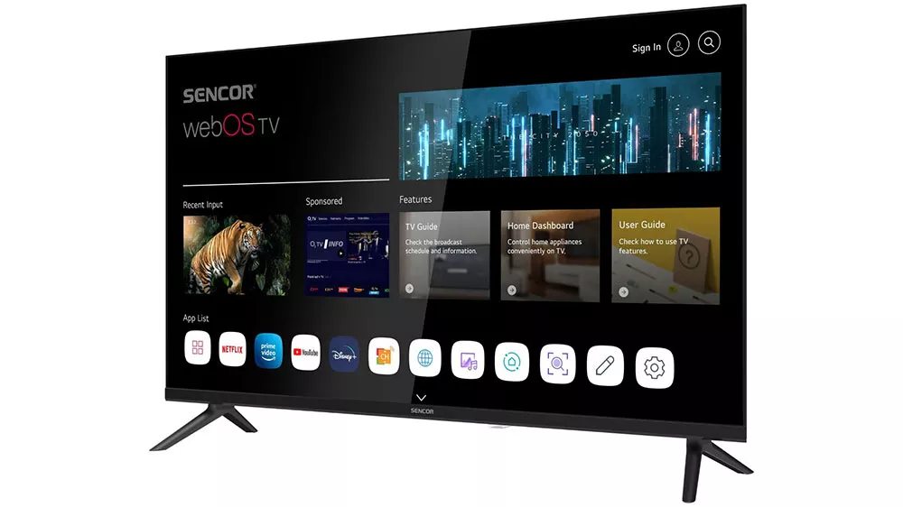Sencor SLE 32S803B Smart TV HDR képmegjelenítéssel