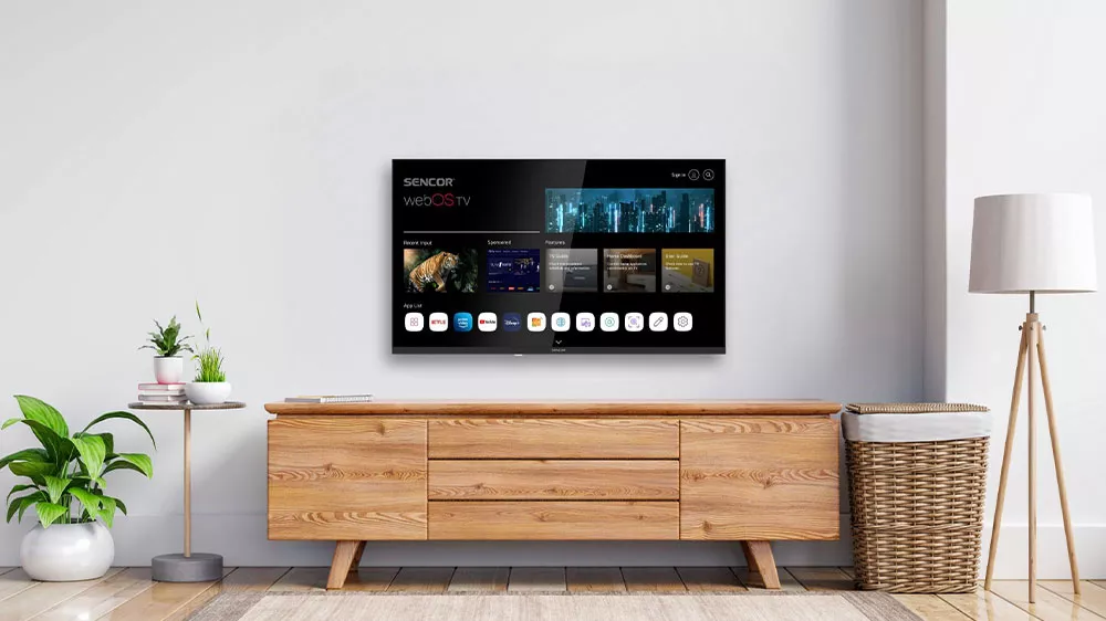 Sencor SLE 32S803B Smart TV modern csatlakozási lehetőségekkel