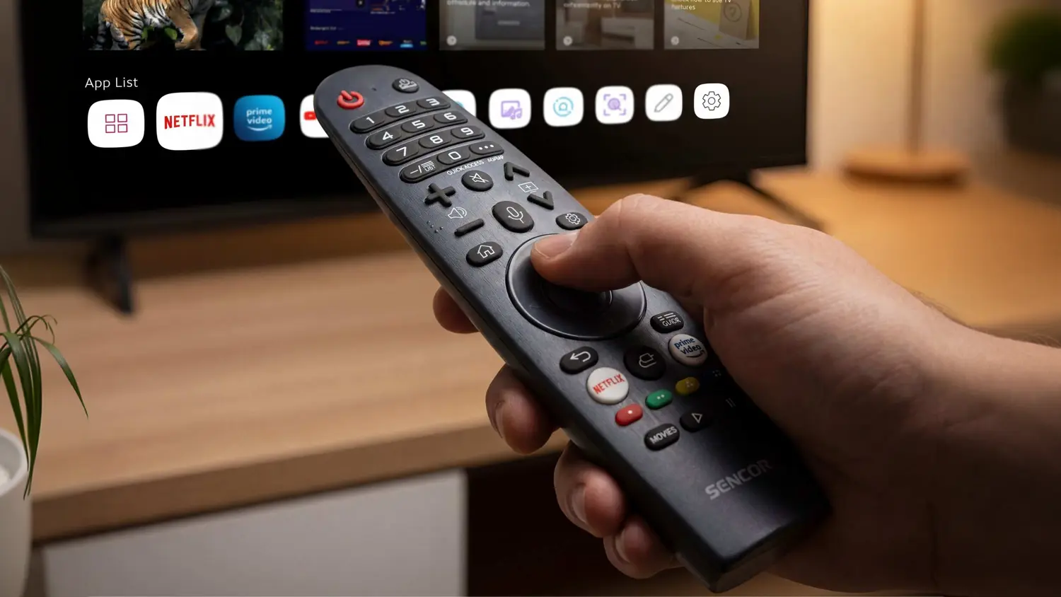 Giroszkópos Magic Remote távirányító