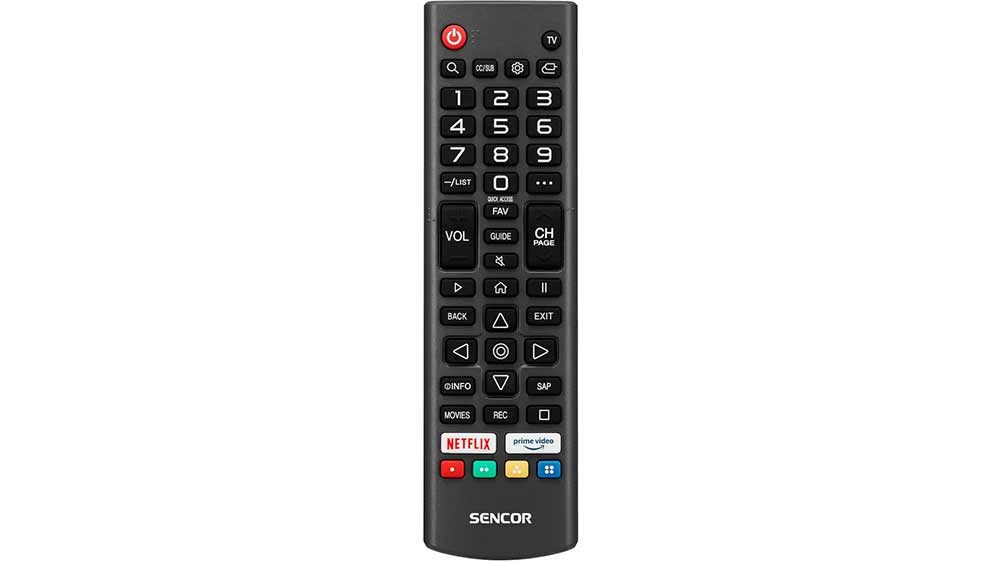 Z&aacute;kladn&iacute; ovladač televize SENCOR_03