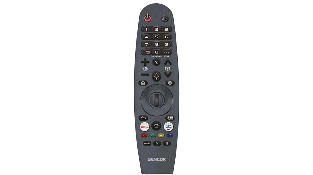 Magick&yacute; ovladač televize SENCOR _04