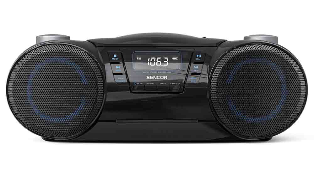 Pohľad spredu na Boombox s Bluetooth Sencor SPT 4710B _03
