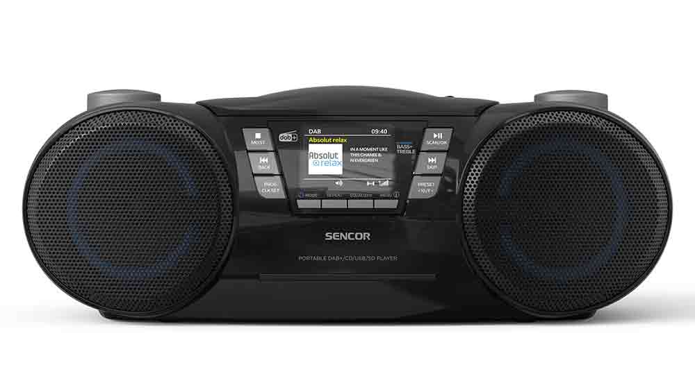 Pohľad spredu na Boombox Sencor SPT 6510DB _03