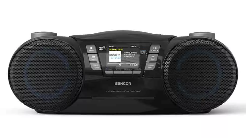 Pohľad spredu na Boombox Sencor SPT 6510DB _03