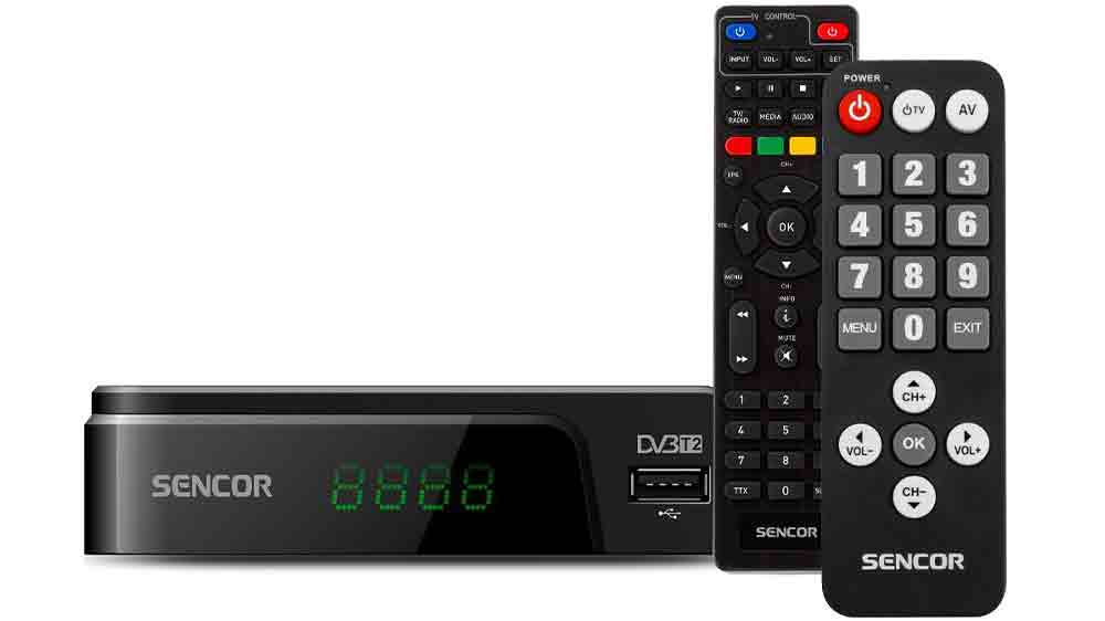 Set-top box Sencor SDB 525T SENIOR H.265 (HEVC)_01