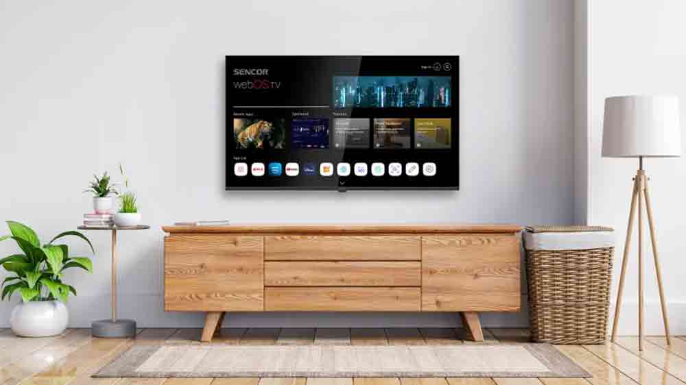 LED televize Sencor SLE 40FS810B v obývacím pokoji_02