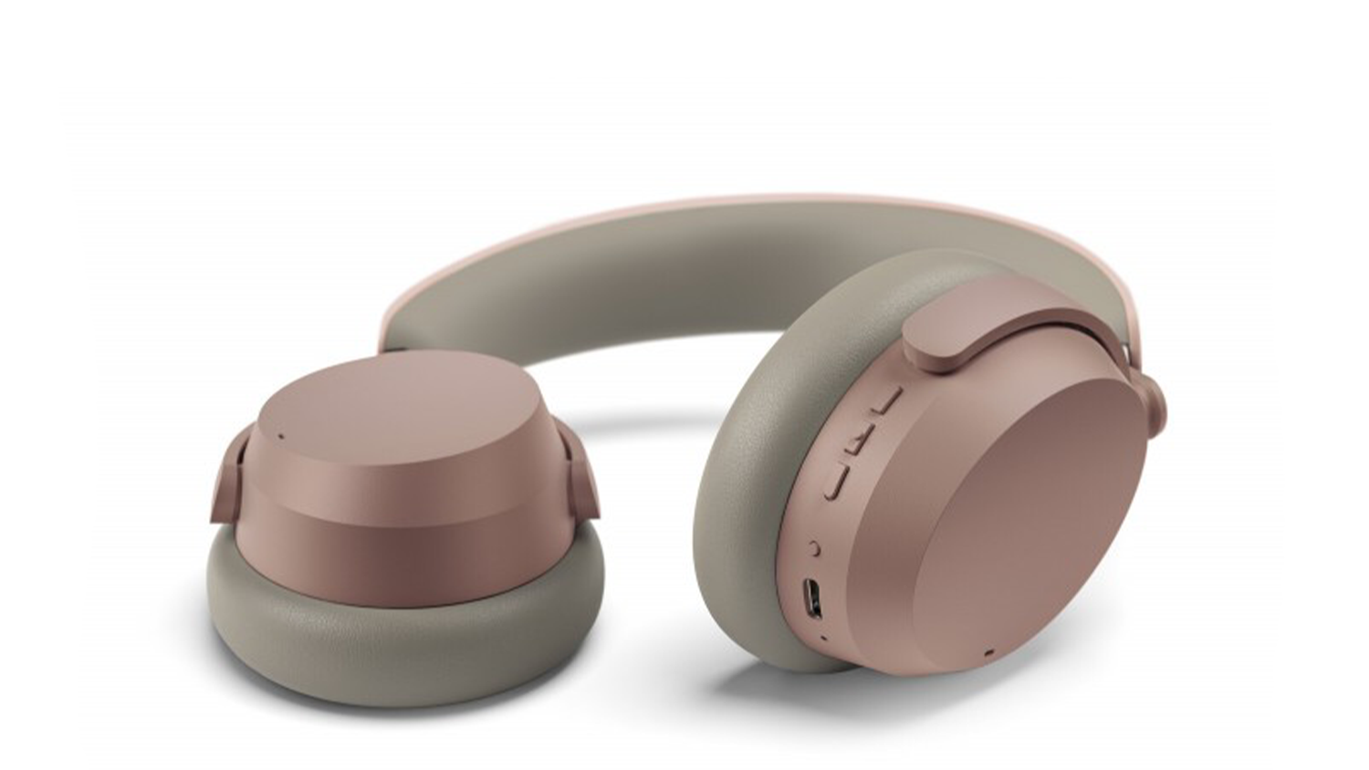 Položen&eacute; sl&uacute;chadl&aacute; Sennheiser ACCENTUM Wireless Taupe