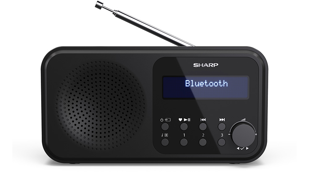 Digit&aacute;ln&iacute; r&aacute;dio Sharp Tokyo Portable DR-P420BK black