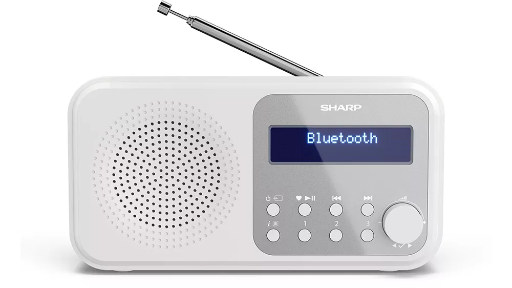 Digit&aacute;ln&iacute; r&aacute;dio Sharp Tokyo DR-P420WH b&iacute;l&eacute;