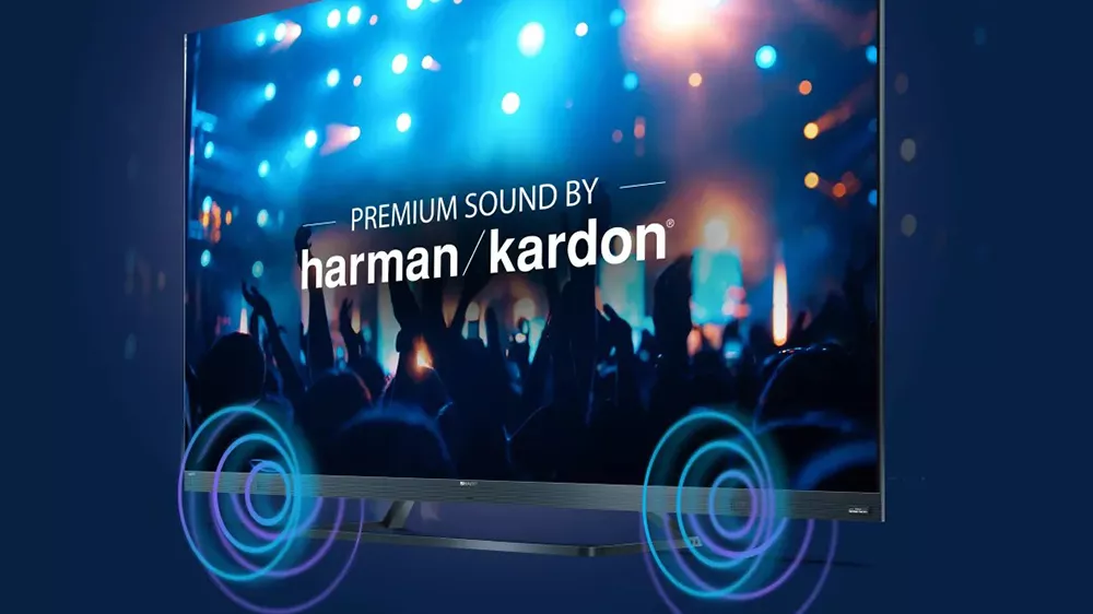 Prvotř&iacute;dn&iacute; zvuk s Harman/Kardon u televizoru QLED SHARP 50FQ5EA_03