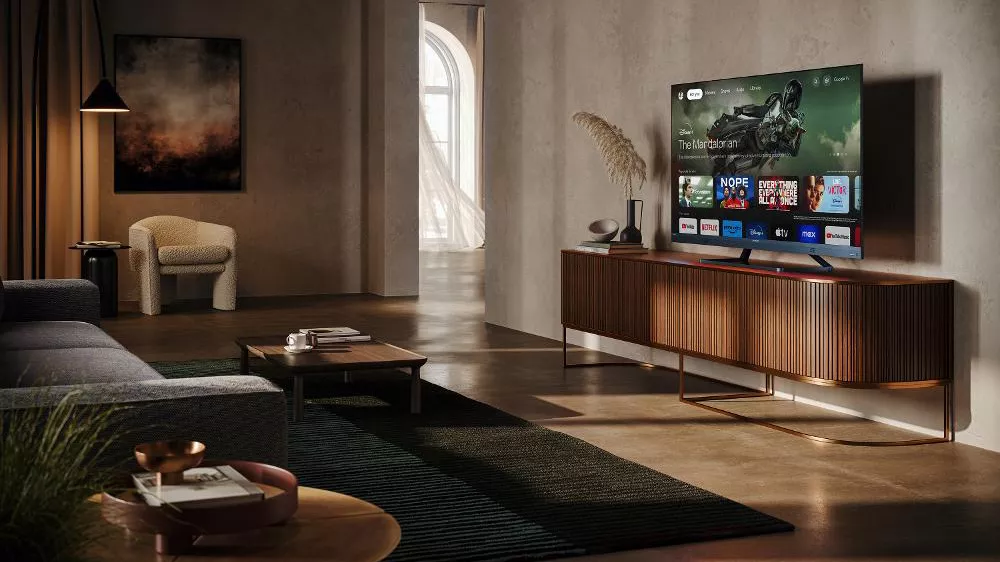Televizor QLED SHARP 50FQ5EA v ob&yacute;vac&iacute;m prostoru_06