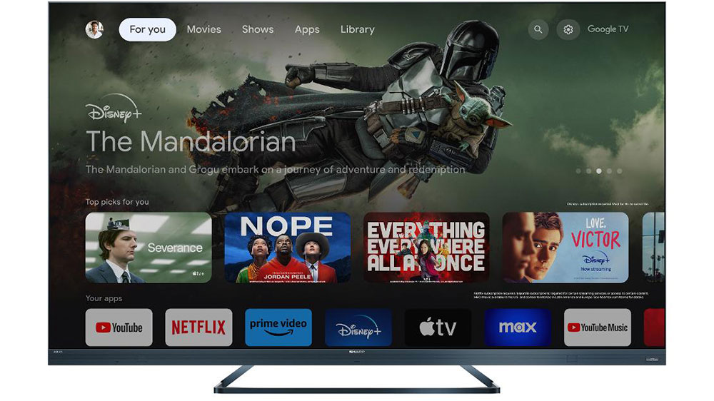 QLED Google TV SHARP 75FQ5EA _03