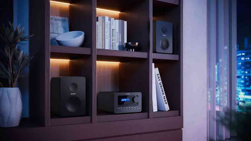 Mikrosystém Sharp XL-B514 BK Tokyo v interiéru_02