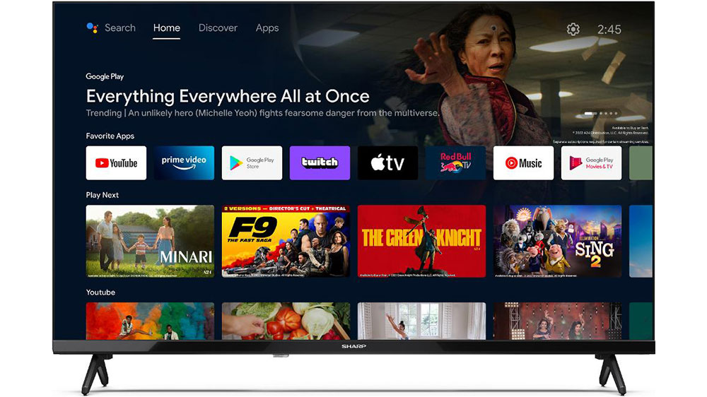 Smart TV SHARP 32FH2E Google Play_03