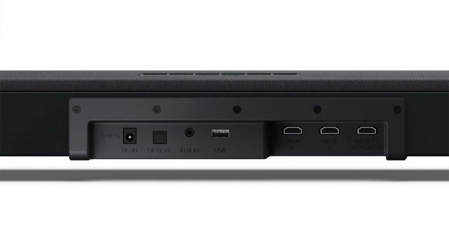 Porty na soundbaru Sharp HT-SBW55121BK