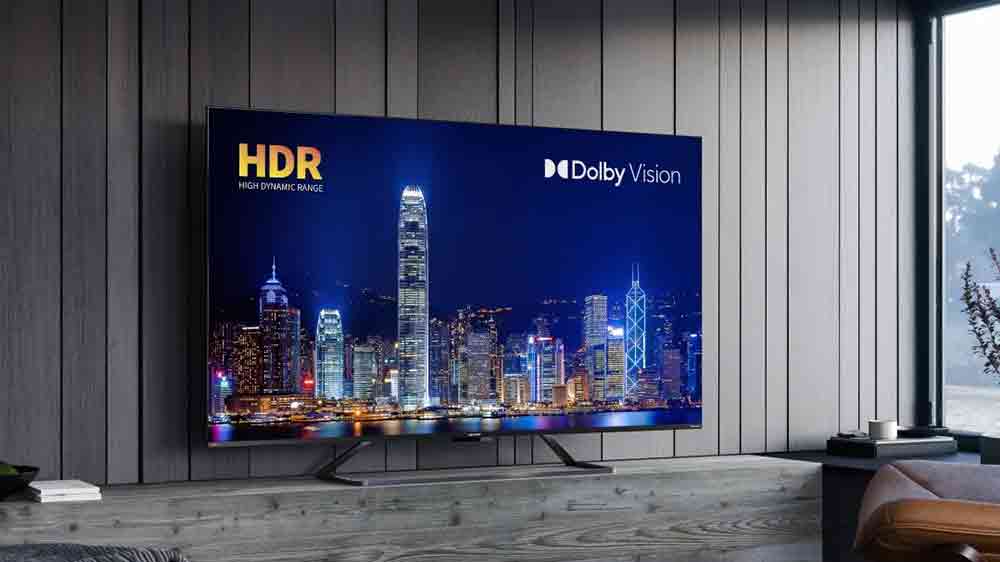 QLED TV Sharp v obývacej izbe zobrazuje DolbyVision_03