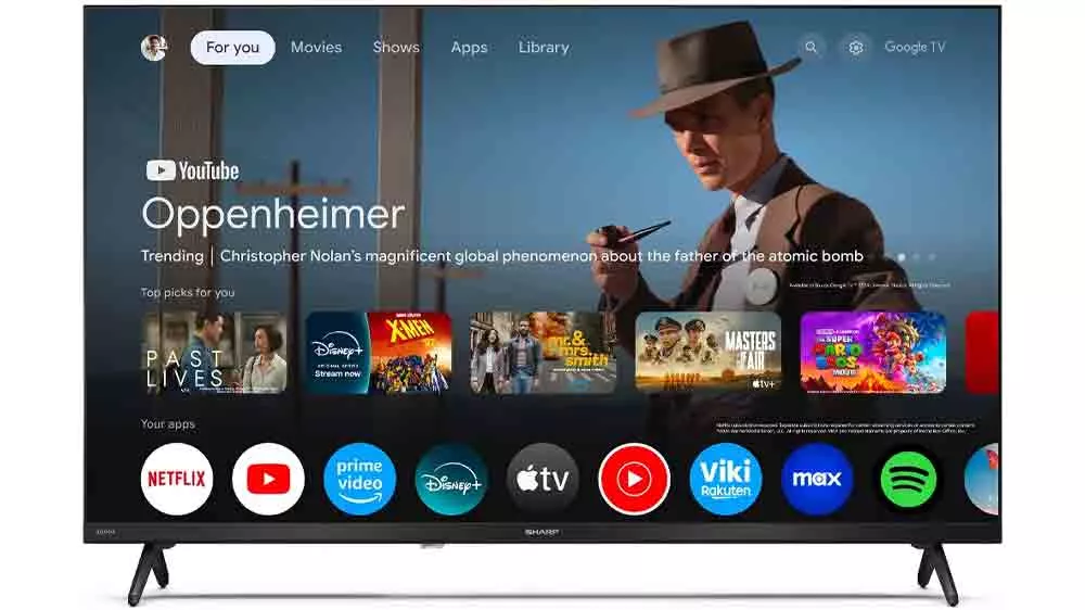 Operační systém Google TV v QLED televizi Sharp 32HF3265E _03