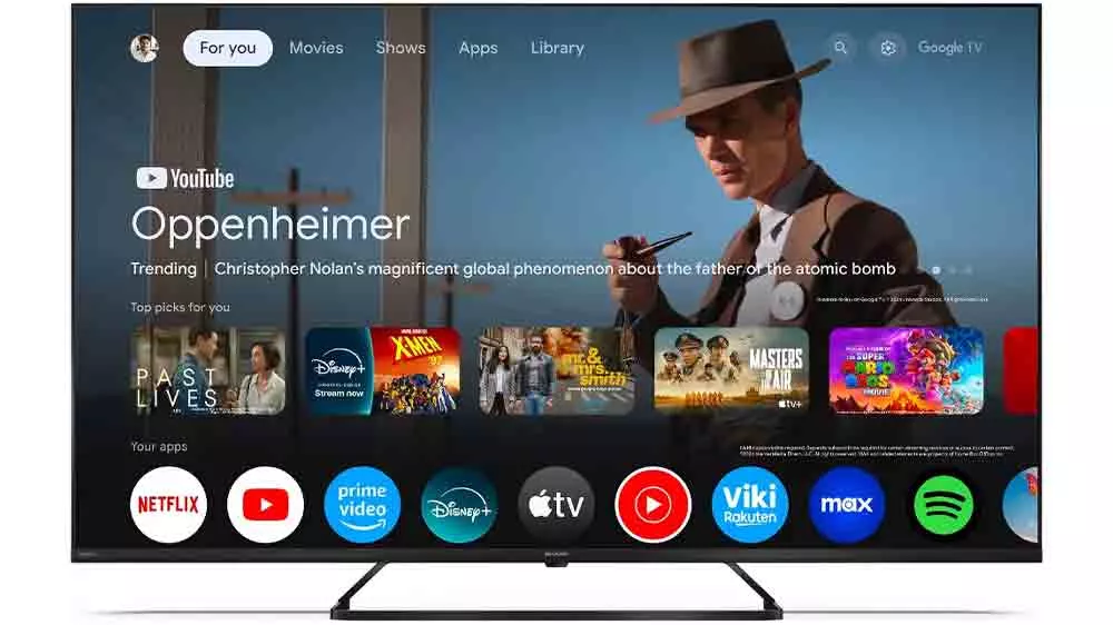 QLED televize Sharp 55HP6265E s nab&iacute;dkou streamovac&iacute;ch platforem _03