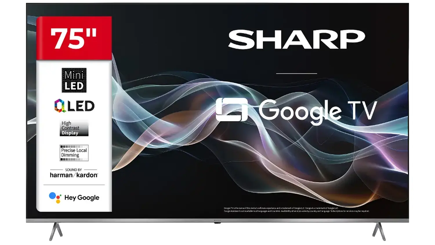 QLED MiniLED Google TV Sharp 75JP7265E