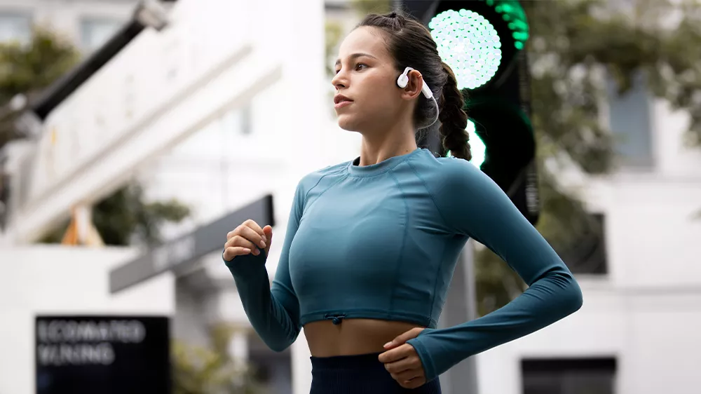 Sluchátka SHOKZ OpenMove Blue