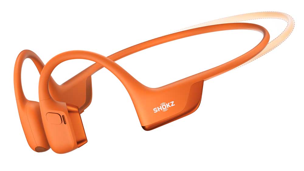 Bezdrátová sluchátka Amica OpenRun Pro 2 Mini oranžová_01