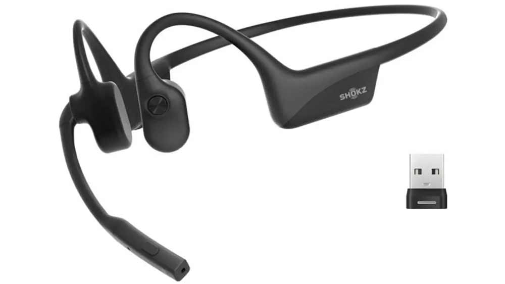 Slúchadlá na lícnu kosť Shokz OpenComm2 UC USB-A (2025 Upgrade)_01