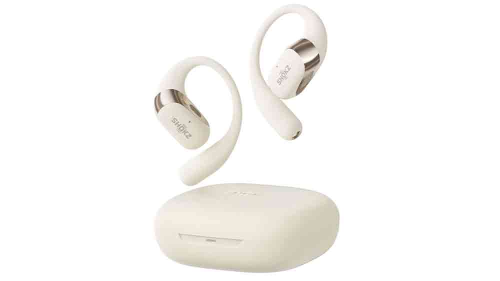 Sluchadlá Shokz OpenFit 2, béžové_01