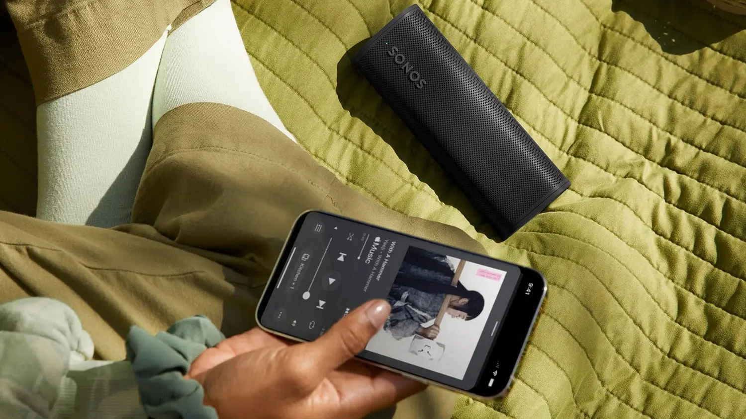 Ovládanie reproduktora Sonos Roam 2 pomocou aplikácie