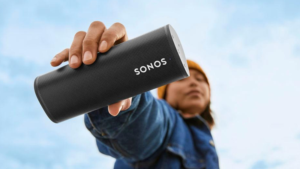 Bezdrátový reproduktor Sonos je voděodolný.