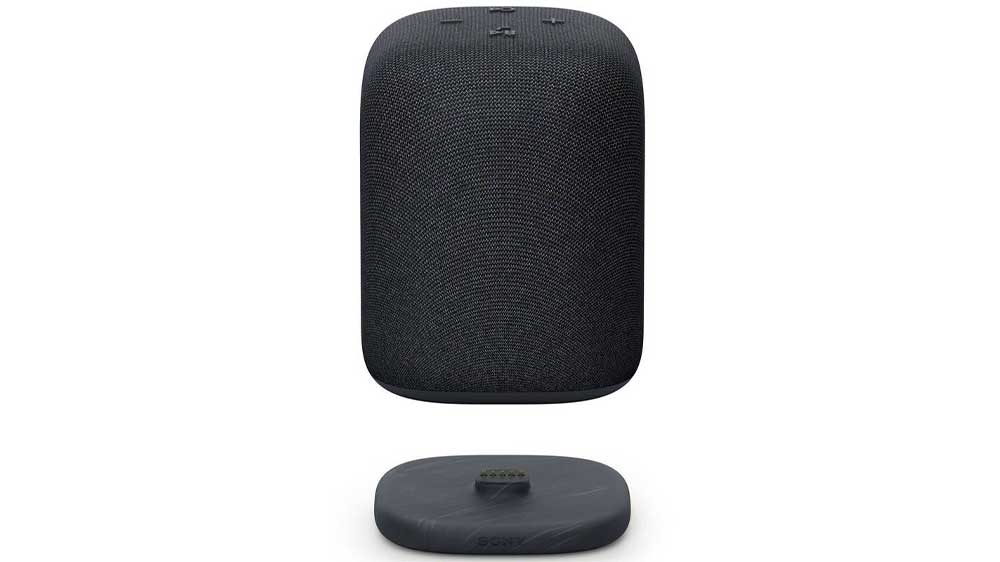 Přenosný reproduktor Sony LinkBuds Speaker černý dokovací stanice _03