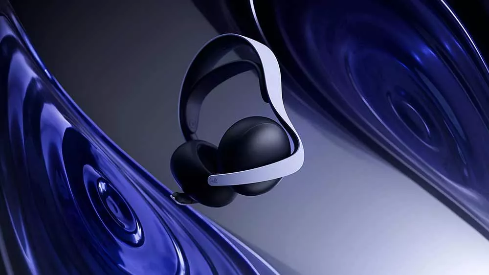 Sluchátka Sony s mikrofonem na zvukovém pozadí_02