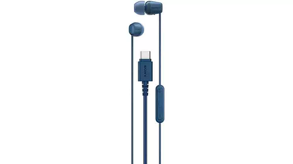 Sl&uacute;chadl&aacute; Sony IER-EX15C Blue