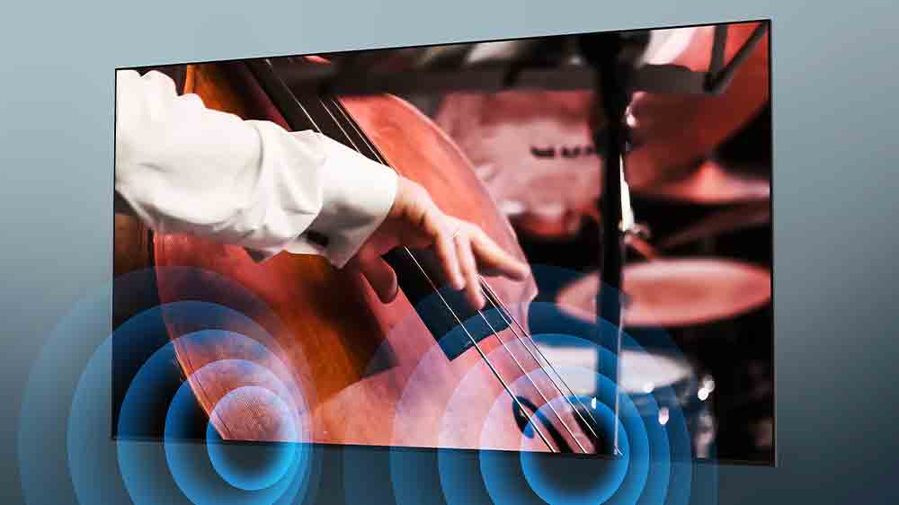 Vizualizace zvuku z reproduktorů