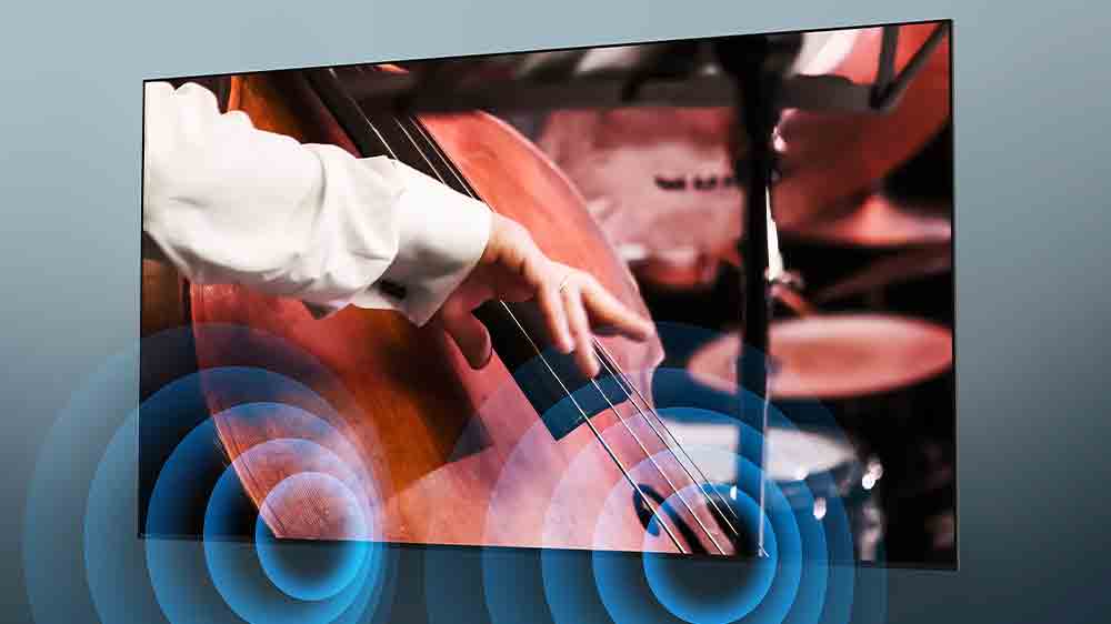 Vizualizace zvuku z reproduktorů