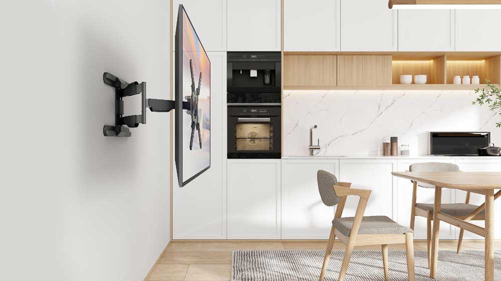 Výsuvný držák na televizi Stell SHO 7610 v místnosti_03