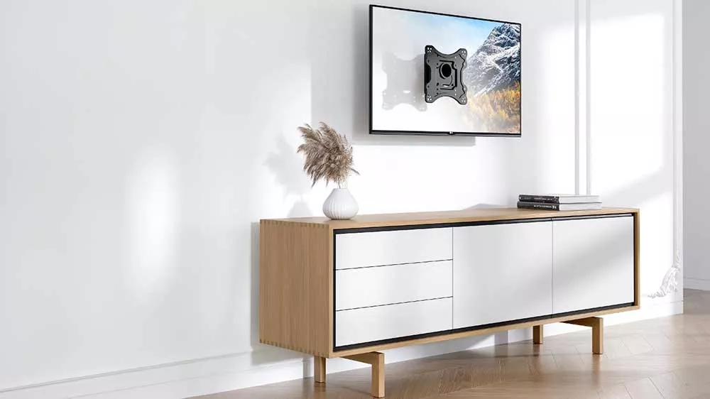 Televize v ložnici um&iacute;stěna na drž&aacute;ku TV Stell SHO 7500_02