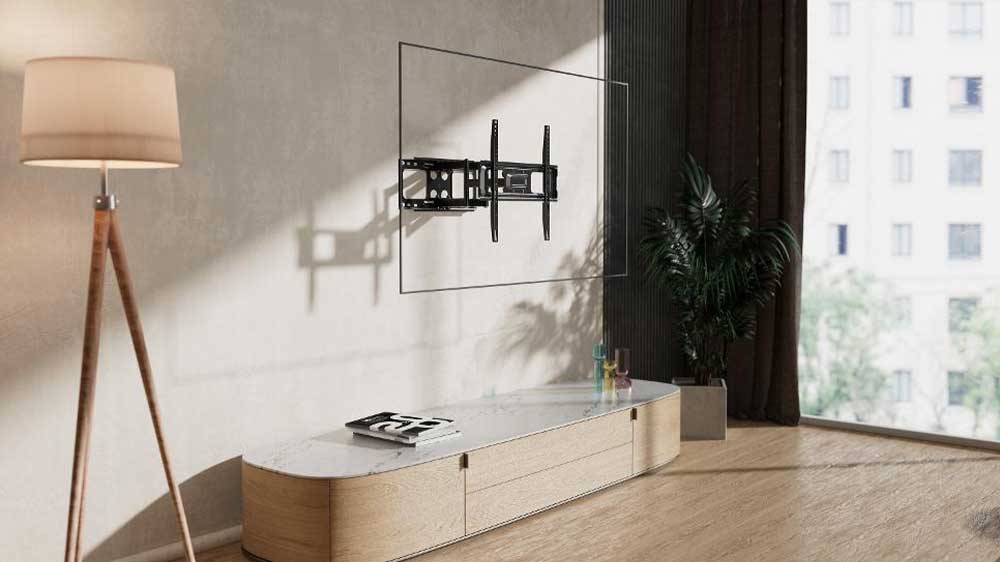 Držák Stell SHO 5610 umístěný na stěně_03