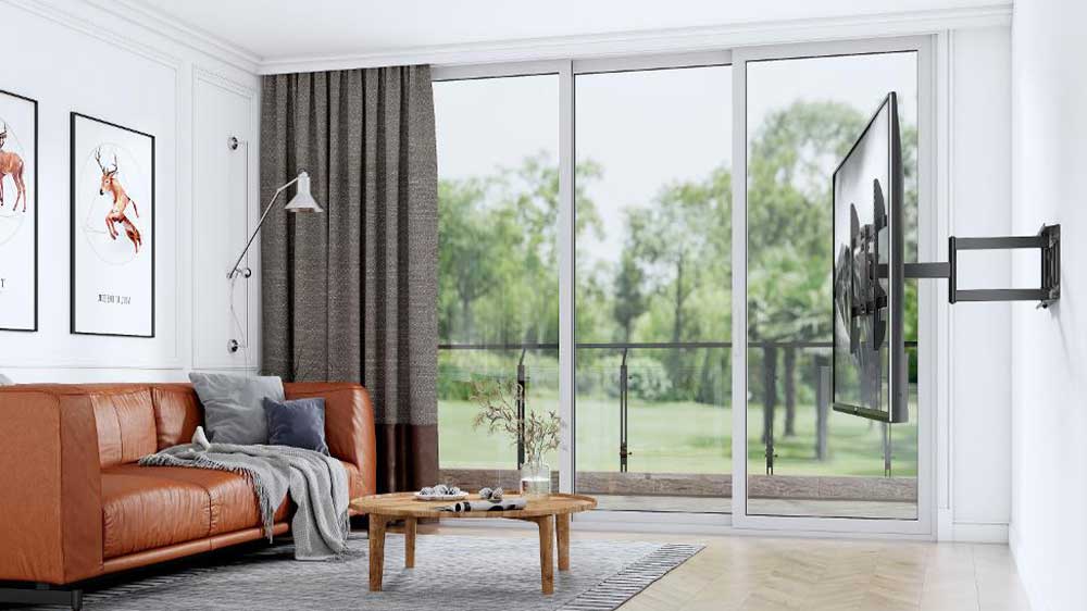 Výsuvný držák STELL TV SHO 5620 na zdi_02