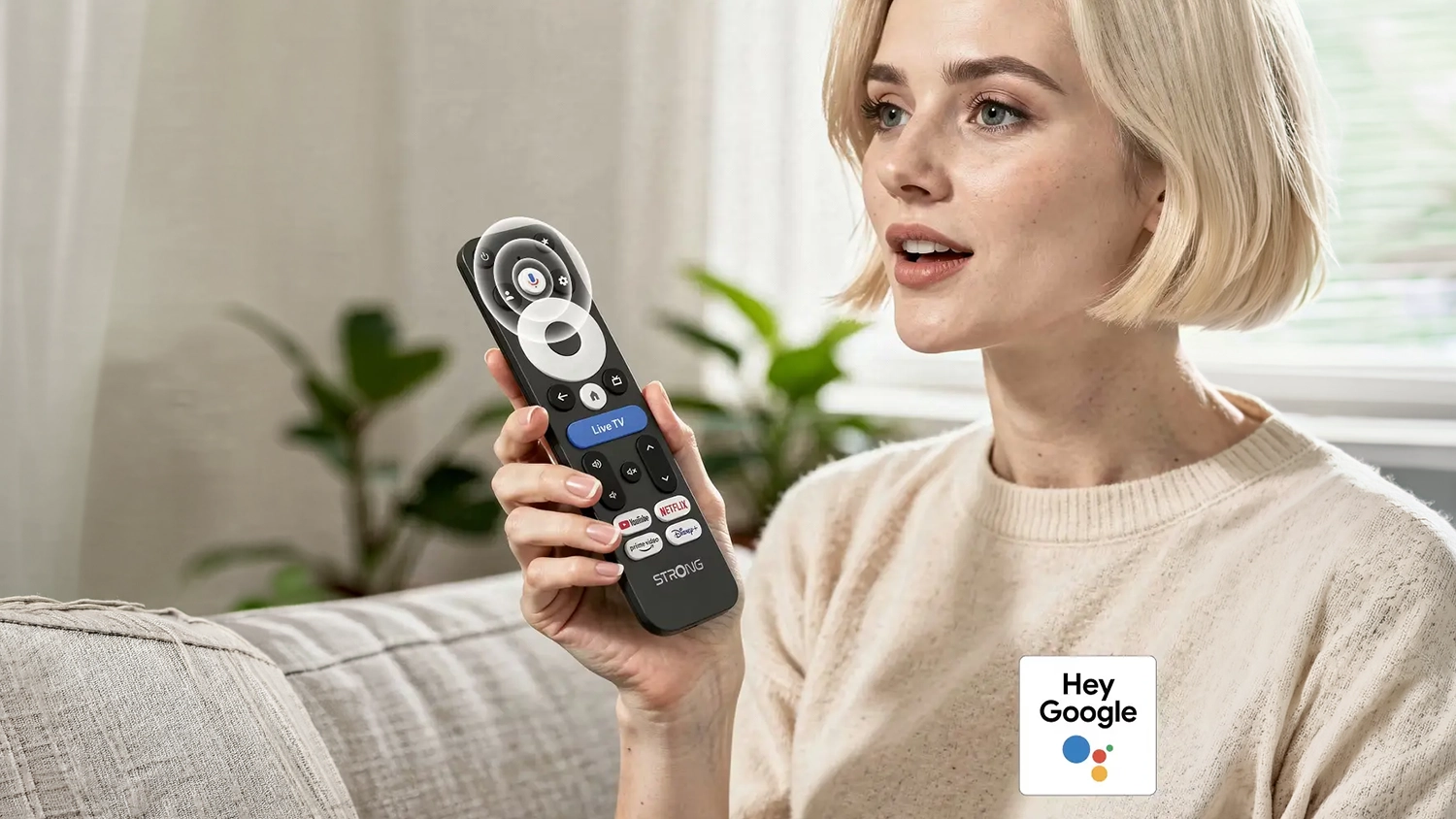 Hlasov&eacute; ovl&aacute;danie Hey Google