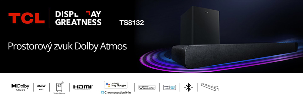 TCL Soundbar 3.1.2 TS8132