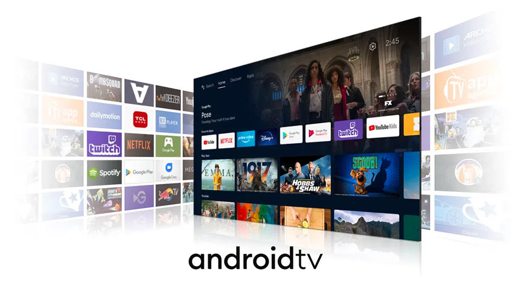 Operační systém Android televize TCL 32S5409A